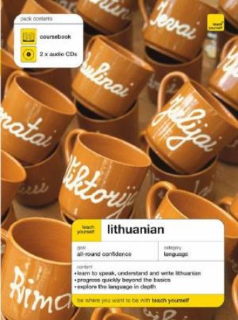 Teach Yourself Lithuanian Book And Double Cd by Meilute Ramoniene