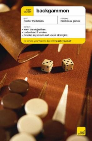 Teach Yourself: Backgammon by Michael Crane