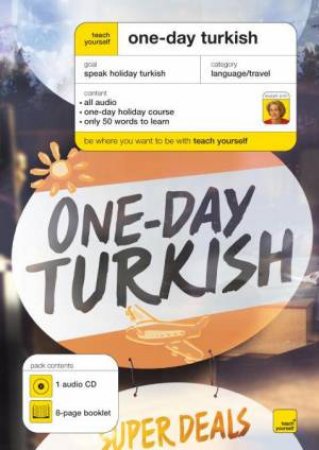 Teach Yourself: One Day Turkish - CD by Elisabeth Smith