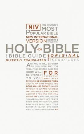 Holy Bible, NIV Mass Market Bible and Bible Guide by Various