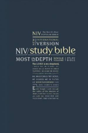 NIV Study Bible by International Bible Society