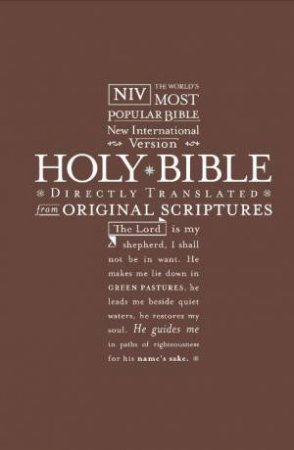 NIV Pocket Bible by Various