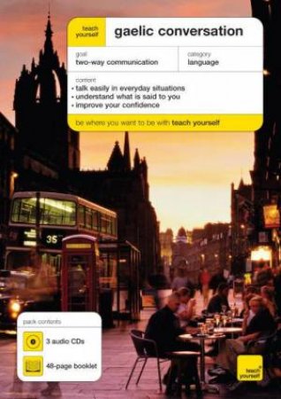 Teach Yourself Gaelic Conversation CD by Boyd; Wells, G Robertson