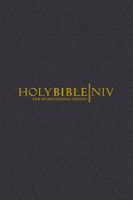 NIV Pocket Black Leather Bible with zip