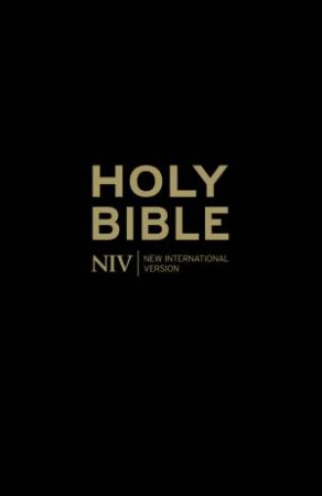 Holy Bible, NIV Anglicised Gift and Award Bible, Black by Various