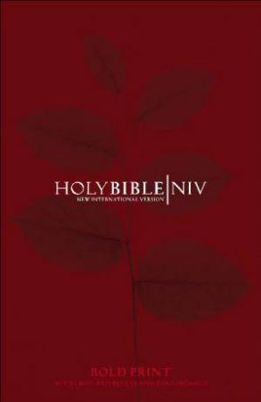 NIV Bold Print Hardback with Cross-References and Concordance by Various