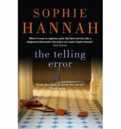 The Telling Error by Sophie Hannah