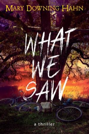 What We Saw: A Thriller by Mary Downing Hahn