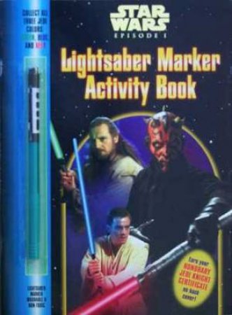 Lightsaber Marker Activity Book by Various