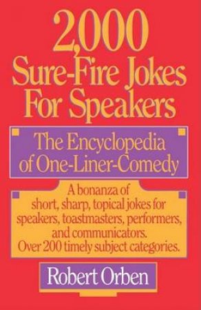 2000 Sure Fire Jokes by R Orben