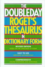 The Doubleday Rogets Thesaurus In Dictionary Form