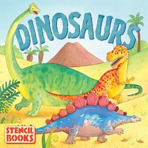 Dinosaurs: A Stencil Book by Various