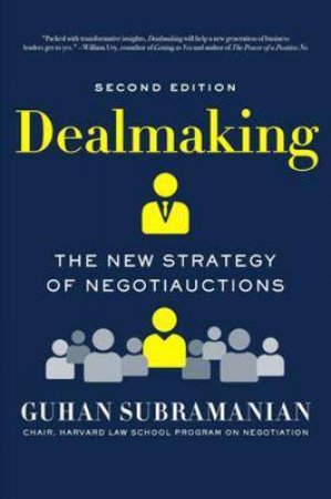 Dealmaking by Guhan Subramanian