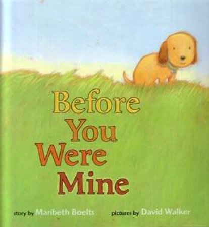 Before You Were Mine by Maribeth Boelts