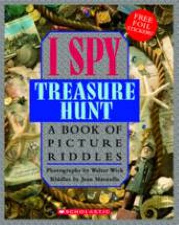 I Spy Treasure Hunt with Stickers by Jean Marzollo