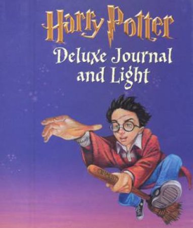 Harry Potter Deluxe Journal And Light by Feint-Ruled Pages