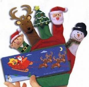 Merry Christmas A Hand Puppet Board Book by Jason Fruchter