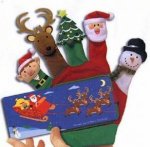 Merry Christmas A Hand Puppet Board Book