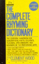 Complete Rhyming Dictionary