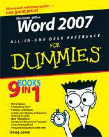 Word 2007 All-In-One Desk Reference by Doug Lowe