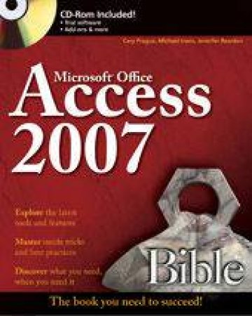 Access 2007 Bible - Book & CD by Various