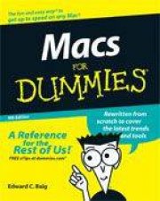 Macs For Dummies  9 ed