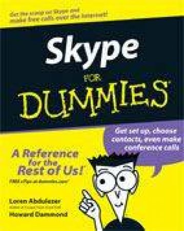 Skype For Dummies by Loren Abdulezer & Howard Dammond