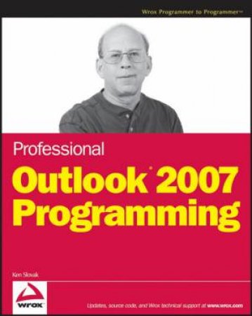 Professional Outlook 2007 Programming by Ken Slovak