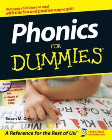 Phonics For Dummies - Book & CD by Susan Greve