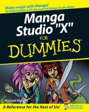 Manga Studio X for Dummies  Book  CD