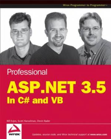 Professional ASP.NET 3.5: In C# and VB by Various