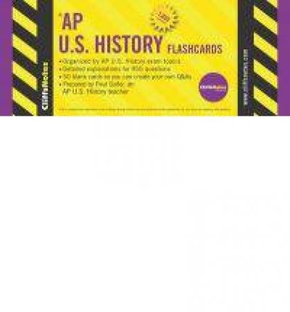 CliffsNotes AP U.S. History Flashcards by SOIFER PAUL