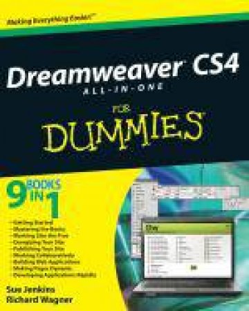 Dreamweaver CS4 All-In-One Desk Reference for Dummies by Sue Jenkins & Richard Wagner