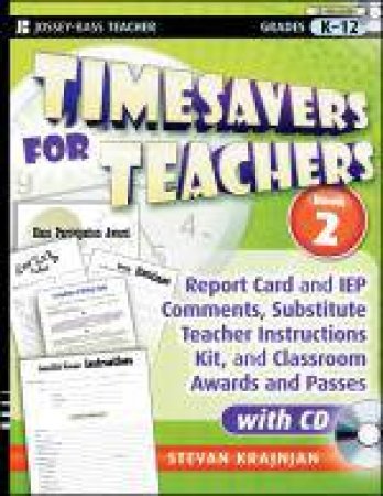 Timesavers for Teachers, Book 2 plus CD by Stevan Krajnjan