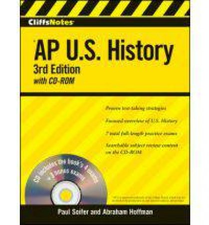 CliffsNotes AP U.S. History with CD-ROM: 3rd Edition by SOIFER PAUL