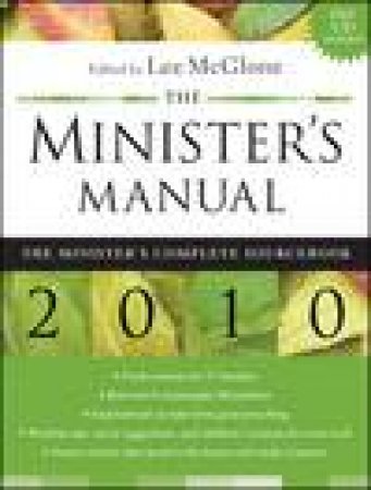 Minister's Manual 2010 Ed plus CD by Lee McGlone