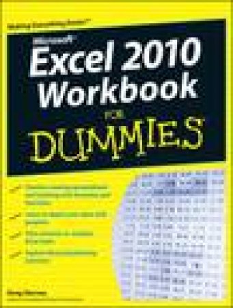 Microsoft Excel 2010 Workbook for Dummies plus CD-ROM by Greg Harvey