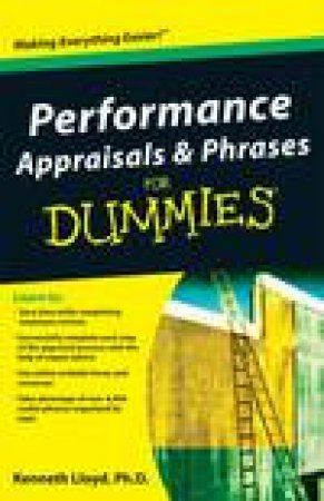 Performance Appraisals and Phrases for Dummies by Kenneth Lloyd