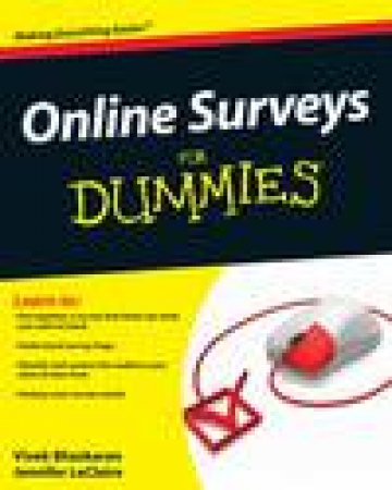 Online Surveys for Dummies® by Vivek Bhaskaran & Jennifer LeClaire