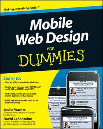 Mobile Web Design For Dummies by Janine Warner