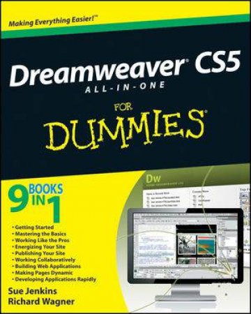 Dreamweaver CS5 All-In-One For Dummies by Sue Jenkins & Richard Wagner