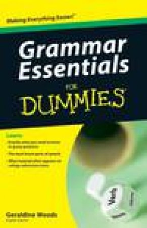 Grammar Essentials for Dummies by Geraldine Woods