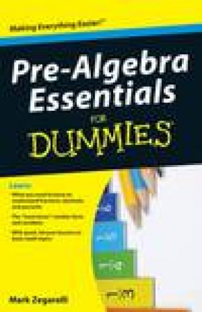 Pre-Algebra Essentials for Dummies by Mark Zegarelli