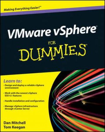 Vmware Vsphere for Dummies by Dan Mitchell & Tom Keegan