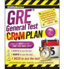 CliffsNotes GRE General Test Cram Plan 2nd Edition