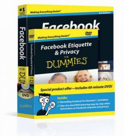 Facebook for Dummies, 3rd Edition Book+dvd Bundle by Leah Pearlman & Carolyn Abram