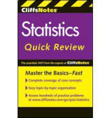 Cliffsnotes Statistics Quick Review, 2nd Edition by David H. Voelker