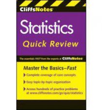 Cliffsnotes Statistics Quick Review 2nd Edition