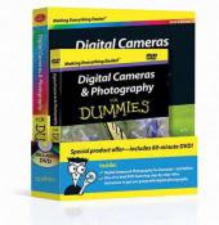 Digital Cameras & Photography for Dummies Book And DVD by Mark Justice Hinton