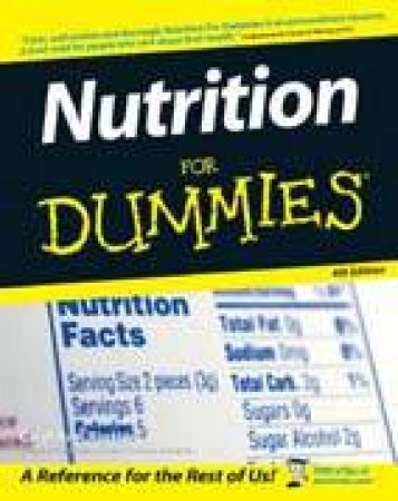 Nutrition For Dummies 4th Edition by Carol Rinzler